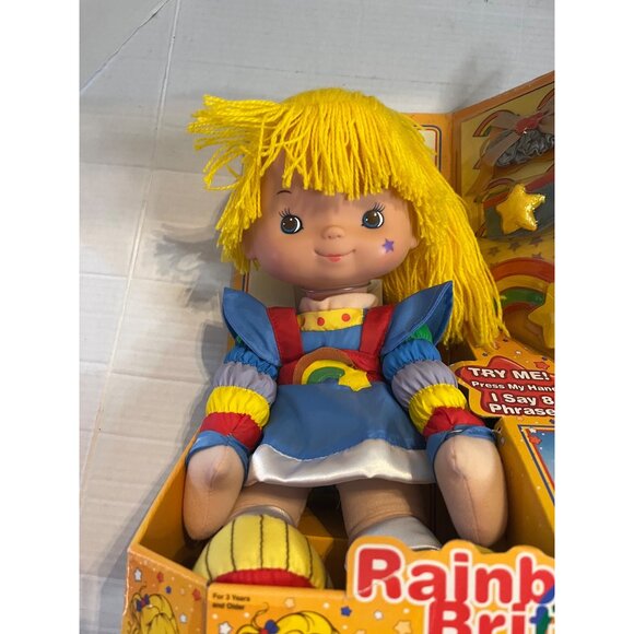 Vintage 2004Rainbow Brite Talking Doll With Accessories hallmark in box - Picture 11 of 12